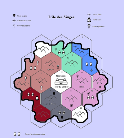 Les territoires a la fin du tour un